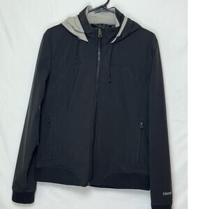 Marmot Women’s Large Black Novus LT Jacket Long Sleeve Zip Front Lightweight